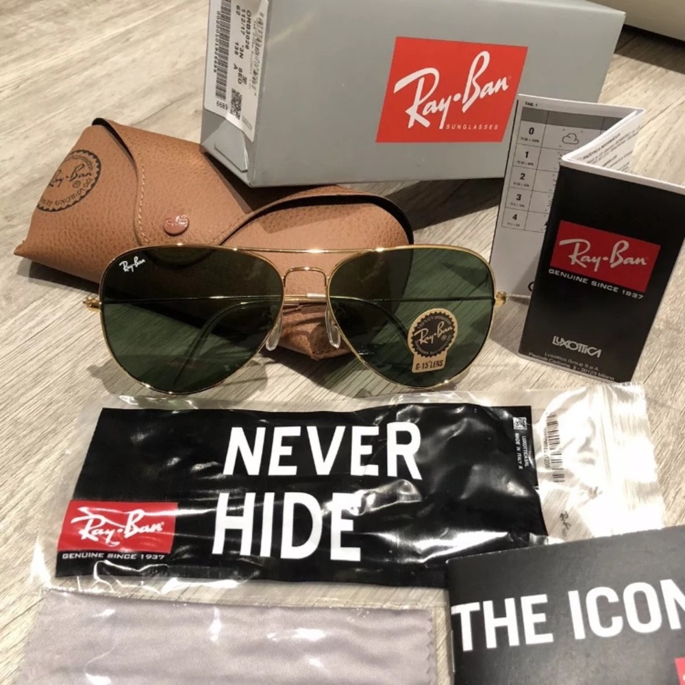Ray Ban Aviator Sunglasses